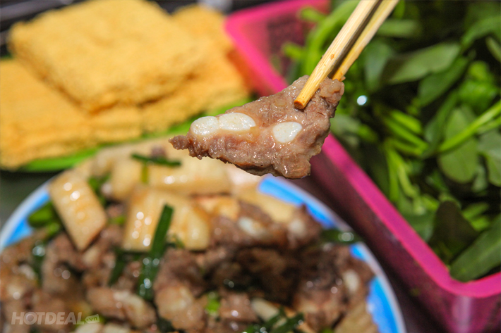 Ngẩu Pín Nướng Hùng Tâm - Set 4-6 Người - Nướng Bụi + Lẩu Sườn Sụn Om Me