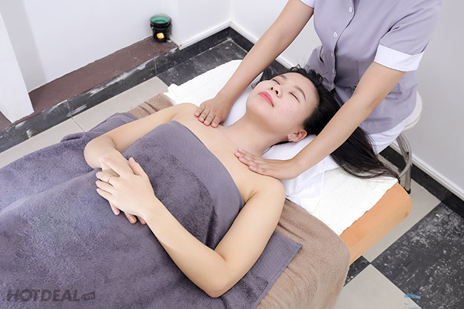 (90 Phút) Chọn 1 Trong 3 DV: Massage Body Đá Nóng/ Massage Body Bằng Bùn/ Thanh Tẩy Ủ Trái Cây - Peony Spa