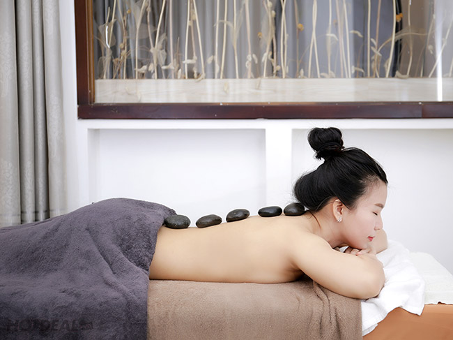 (90 Phút) Chọn 1 Trong 3 DV: Massage Body Đá Nóng/ Massage Body Bằng Bùn/ Thanh Tẩy Ủ Trái Cây - Peony Spa