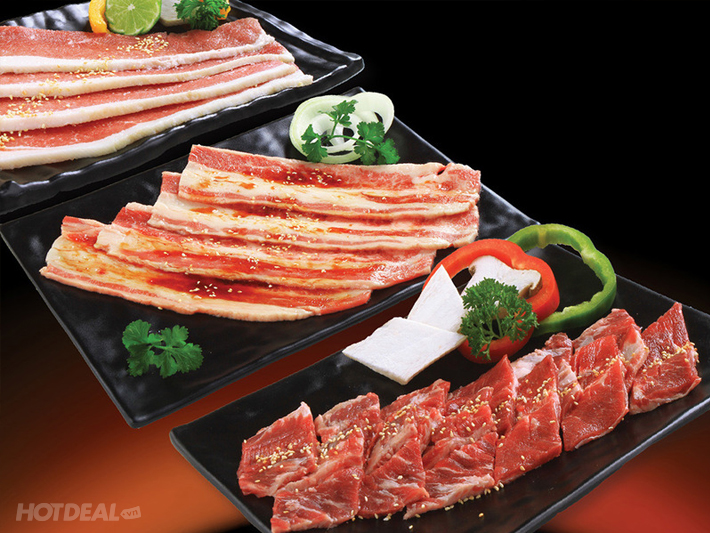 King BBQ Menu Vip 349K - Buffet Nướng Lẩu Đẳng Cấp Vua Nướng Hàn Quốc