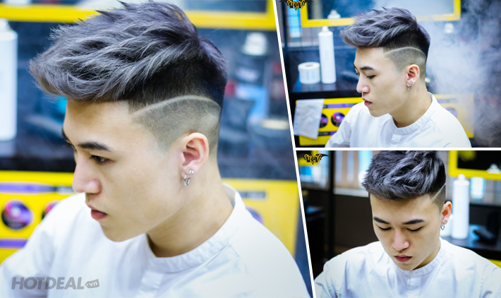 Combo cắt gội tạo kiểu tóc Nam tại Key Phạm Hair Salon