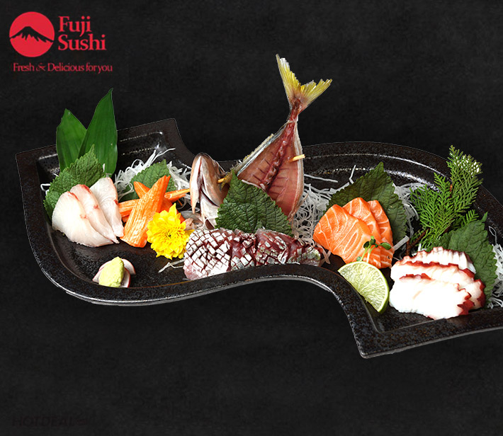 Áp Dụng Giáng Sinh, Tết - Fuji Sushi - Buffet Sashimi, Sushi Và Món Nhật Hơn 30 Món - Đã Bao Gồm Nước 12