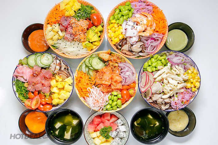 Áp Dụng Giáng Sinh, Tết - Combo Poke Healthy 06 Món Cho 02 Người Theo Kiểu Hawaii Tốt Cho Sức Khỏe, Không Lo Bị Béo - Nhà Hàng Let's Poke 352592-352592-body%20(2)