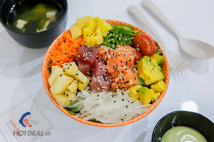 Áp Dụng Giáng Sinh, Tết - Combo Poke Healthy 06 Món Cho 02 Người Theo Kiểu Hawaii Tốt Cho Sức Khỏe, Không Lo Bị Béo - Nhà Hàng Let's Poke 352592-352592-body%20(5)