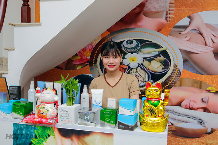 Miễn Tip - (120’) Massage Body + Foot + Xông Hơi + Ngâm Chân + Chăm Sóc Da Mặt + Đắp Mặt Nạ + Nằm Gối Nóng Thảo Dược - Đẹp Home Spa