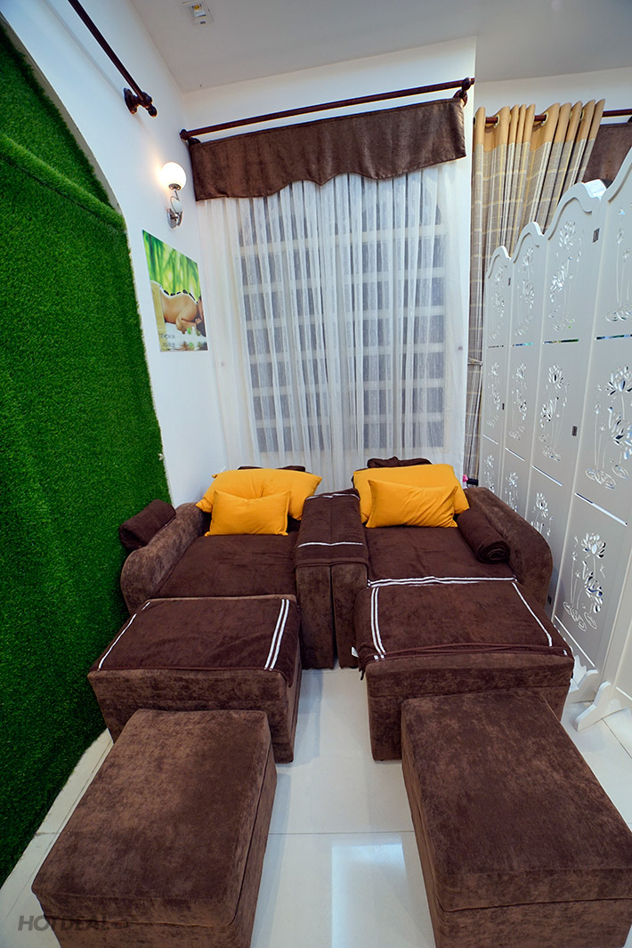 Miễn Tip - (120’) Massage Body + Foot + Xông Hơi + Ngâm Chân + Chăm Sóc Da Mặt + Đắp Mặt Nạ + Nằm Gối Nóng Thảo Dược - Đẹp Home Spa