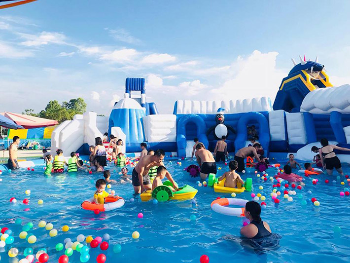 WATER FUN - VÉ TRỌN GÓI VÀO CỔNG THAM GIA TẤT CẢ TRÒ CHƠI TẠI CÔNG VIÊN NƯỚC PHAO ĐẦU TIÊN & LỚN NHẤT VIỆT NAM