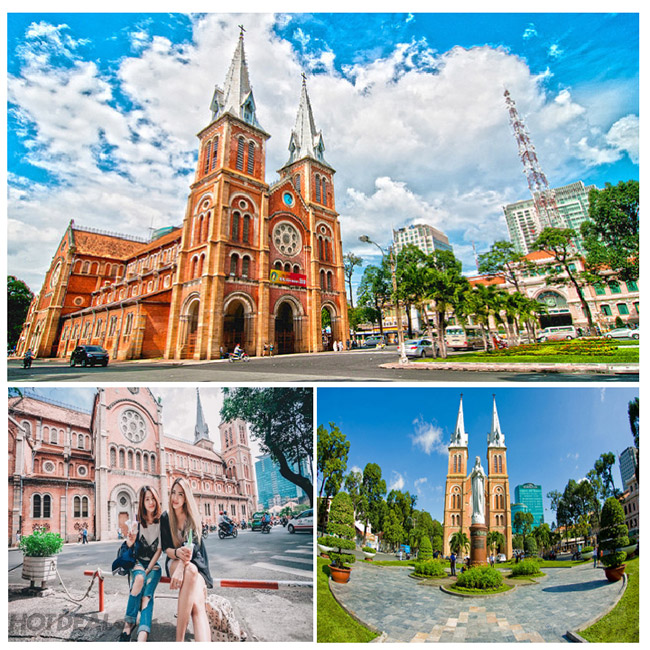 TOUR SÀI GÒN CITY TOUR 1 NGÀY- DINH ĐỘC LẬP-NHÀ THỜ ĐỨC BÀ- BƯU ĐIỆN THÀNH PHỐ-CHỢ BẾN THÀNH- KHỞI HÀNH HÀNG NGÀY- KO PHỤ THU CUỐI TUẦN