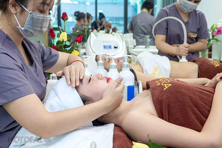 90 Phút Massage Body Thư Giãn Kết Hợp Chăm Sóc Da Mặt Tại Viện Thẩm Mỹ Audora