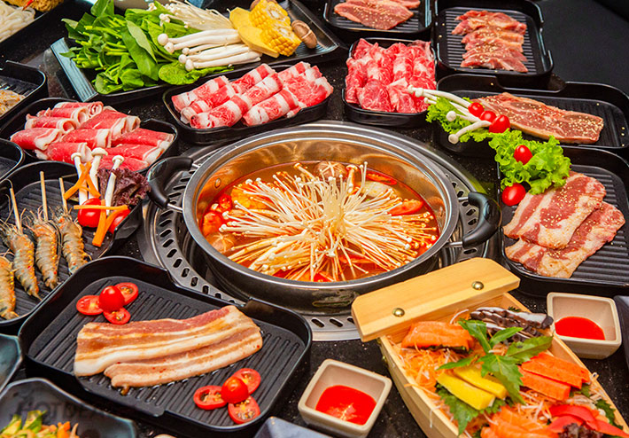 Buffet Nướng Lẩu Menu Đặc Biệt 368K Tặng Tôm Hùm Sang Chảnh Tại 668 BBQ &  Hotpot