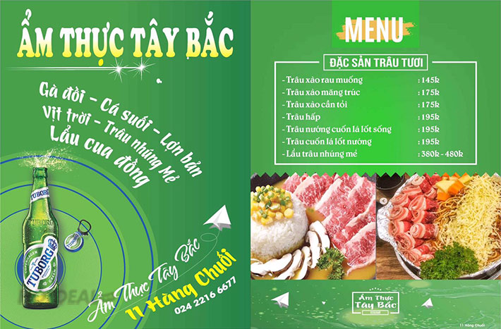 Set Trâu Tươi Dành Cho 3-4 Người Tại Nhà Hàng Ẩm Thực Tây Bắc