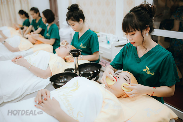 Chăm Sóc Da Mặt Thải Chì Sáng Bừng Sức Sống Tại Venus Spa