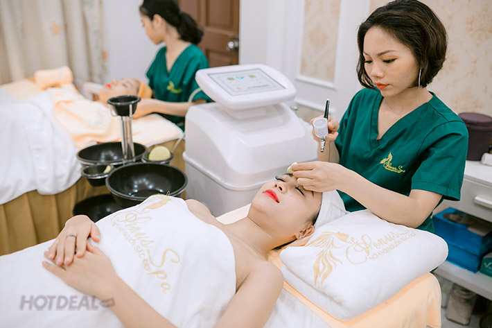 Chăm Sóc Da Mặt Thải Chì Sáng Bừng Sức Sống Tại Venus Spa