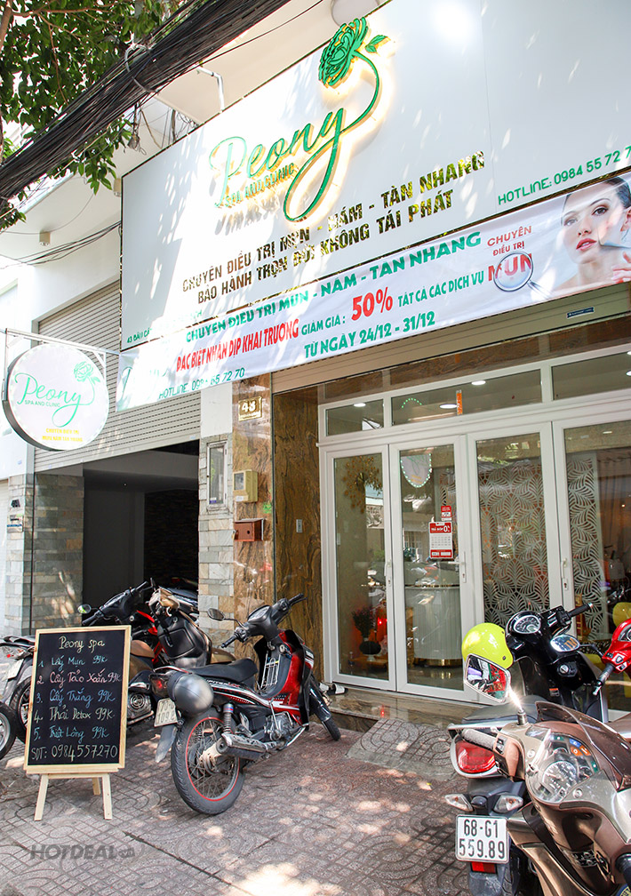 06 Dịch Vụ Chăm Sóc Da Mặt Cao Cấp - Da Trắng Sáng, Hồng Hào, Hết Mụn, Thâm tại Peony Spa Beauty & Clinic