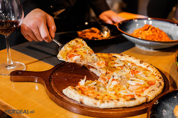 Hệ Thống Nhà Hàng Ý Capricciosa - Hơn 100 Món Pizza, Pasta, Bỏ Lò Ưu Đãi  Cực Hấp Dẫn