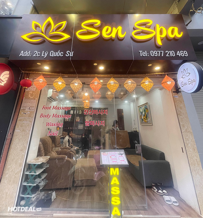 Sen Spa – Massage Body Thư Giãn Toàn Thân 60p
